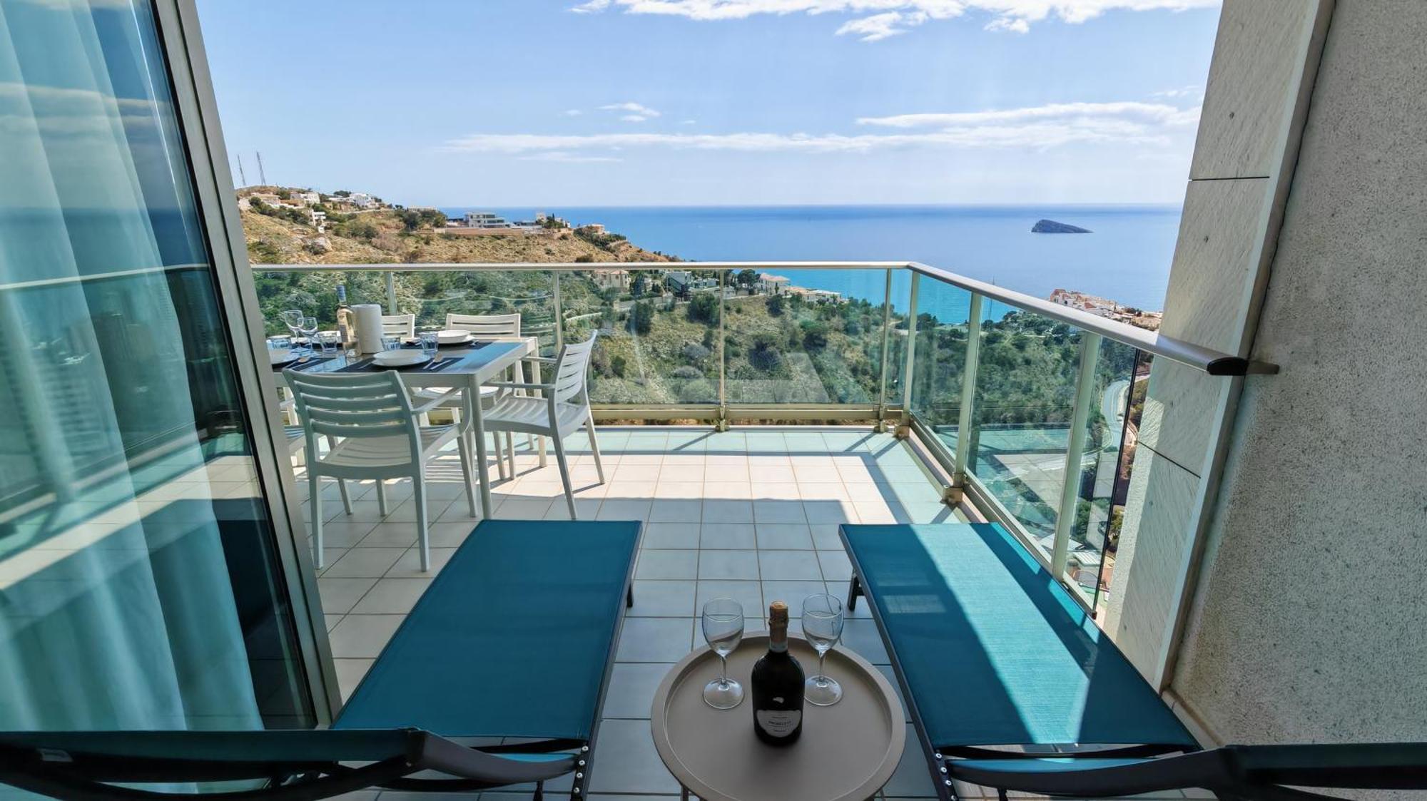 Benidorm High Rise Apartments - Sea Views - Torre Lugano Exteriér fotografie